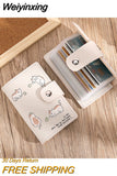 Weiyinxing Cards Holders Anti Thief Cartton Cat Bank Credit Bus Cards Cover Business Shield Card Holder Coin Pouch Wallets Bag Organizer