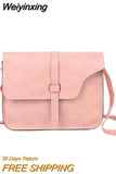 Weiyinxing Fashion Cheap Lady Shoulder Bags Simple Retro Women Messenger Bag Solid Color All-match Small Square Crossbody Bag For Women