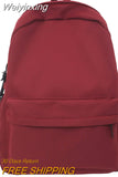 Weiyinxing Women Waterproof Nylon School Bag Ladies Leisure College Backpack Fashion Girl Travel Book Female Laptop Student Backpack Trendy