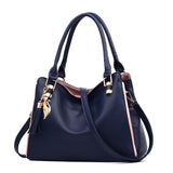 Weiyinxing Women's Bag Soft Skin Mother Bag 2024 Korean Version Of The New Fashion And Simple Middle-Aged Women's Bag Large Capacity Handbag