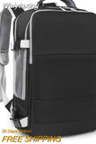 Weiyinxing Women's Travel Backpack Air Lightweight Casual Multifunction Bag With Luggage USB Charging Laptop Waterproof Anti-Theft Backpack