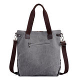 Weiyinxing Canvas Women's Bag 2024 Autumn / Winter New Handbag Versatile Korean Version Of Fashion Pure Color One-Shoulder Cross-Body Bag
