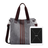 Weiyinxing Canvas Women's Bag 2024 Autumn / Winter New Handbag Versatile Korean Version Of Fashion Pure Color One-Shoulder Cross-Body Bag
