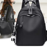 Weiyinxing Lightweight Women's Backpack Oxford Waterproof Classic Elegant Girl Rucksack Shopping Leisure School Bag 2023 New Design