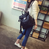 Weiyinxing Kong Fashionable Backpack Women 2024 New Soft Leather High-Capacity Travel Bags All Kinds Of Student Backpacks