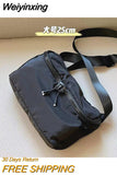 Weiyinxing Sporty Designer Handbags for Women 2023 Girls Solid Black Phone Shoulder Bag Wallets Style Messenger Nylon Crossbody Bags