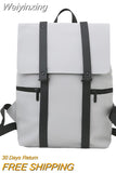 Weiyinxing Women Man Business Backpack Waterproof A4 Book Bag Female Mochila Schoolbag for Teenage Girl Travel Rucksack For Laptop