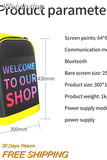 Weiyinxing Women Men Outdoor Walking Billboard Wifi Bags LED Display Screen Backpack Business Travel Laptop Bag Multi-function School Bag