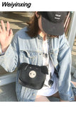 Weiyinxing Womens Cute Shoulder Bag Kawaii Cartoon Pig Solid Color Phone Purses and Handbags Girls Female Casual Pu Leather Bags Sac