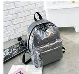 Weiyinxing Space Padded Women Backpacks Winter Down Cotton School Bags for Teenager Designer Travel Bag Female Big Purses 2024 New