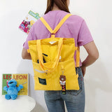 Weiyinxing Women's Tote Bag Large Capacity Simple Cute Student Shopper School Backpacks For Women Crossbody Female Shoulder Bag