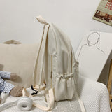 weiyinxing Fashion Backpack Waterproof Student Schoolbag Men Black Cotton Cute Women for Teenage Girls School Mochila Rucksack