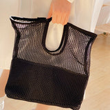 Weiyinxing Original Summer Women Handbag Classic Shopping Bags Sweet Style Ladies Beach Bag Simple Design Large Tote Female Handbags