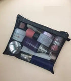 Weiyinxing Fashion Mesh Cosmetic Bag For Women S/M/L Set Makeup Bag Lipstick Bag Travel Organizer Makeup Organizer Cosmetics Pouch