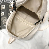 Weiyinxing Multi-Pocket Female Backpack Book School Bag for Teenage Girls Boys Student Women's Travel Rucksack Small Or Big Size