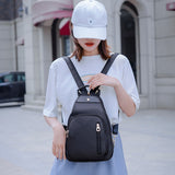 Weiyinxing Backpack Fashion Women Small Travel Backpacks Zipper Closure Oxford Daypack Schoolbag School Bag Set For Teen Bookbag