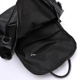 weiyinxing Women Backpack PU Leather Fashion Casual Tassel Bags High Quality Female Shoulder Bag Large Capacity School Backpacks for Girls