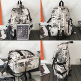 Weiyinxing Trendy Men Backpack Laptop Book Boy School Bag Female Nylon Fashion Women Backpacks Cool Student Male Bags College Travel