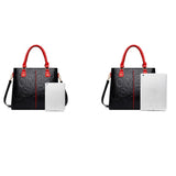 Weiyinxing Handbag Women PU Leather Shoulder Bag Trendy Handle Bag Large Capacity Crossbody Bag New Lady Handle Bags Shopping Pouch