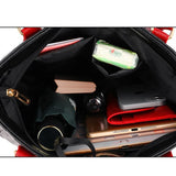 Weiyinxing Handbag Women PU Leather Shoulder Bag Trendy Handle Bag Large Capacity Crossbody Bag New Lady Handle Bags Shopping Pouch
