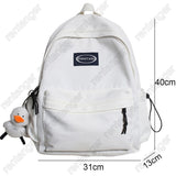 Weiyinxing Girl Green School Bag Small Cute Lady Backpack Waterproof Nylon Female Kawaii Bag College Student Women Backpack Fashion