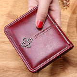 Weiyinxing Wallet Women Luxury Leather Wallets Coin Bag Hasp Short Wallet Small Woman Wallets 2023 Clutch bag Carteira Feminina