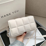 Weiyinxing Chain Brand Designer PU Leather Crossbody Bags For Women New Simple Fashion Shoulder Bag Lady Luxury Small Handbags