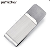 Weiyinxing Quality Stainless Steel Metal Money Clip Fashion Simple Gold Silver Dollar Cash Clamp Holder Wallet for Men