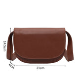 Weiyinxing Fashion Crossbody Bags for Women 2024Winter New Waist Pack Solid Color Ladies Handbags Mini Saddle Bag Brand Shoulder Bag