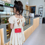 Weiyinxing Children's Small Messenger Bag Baby Kids Cute Square Shoulder Bags Girls Princess Accessories Coin Purse Handbags Wallet