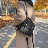 weiyinxing Women Fashion Backpack Female High Quality Pu Leather Book School Bag for Teenage Girls Sac A Dos Small Travel Rucksack Mochilas