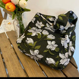 Weiyinxing Jacquard Shoulder Bag for Women Oil Painting Floral Pattern Ladies Shopping Bags Female Small Tote Purse Flower Handbags