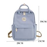 weiyinxing Fashion Women Backpack For Teenagers Black School Bag Female Business Travel Bookbag Girl Waterproof Mochila