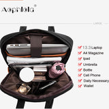 Weiyinxing Business Woman Backpack Fashion Oxford College Student School Backpacks 13 14 Inch Laptop Bag Travel Rucksack Mochila