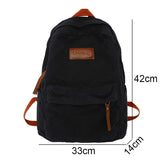 Weiyinxing Ladies Canvas School Backpack Trendy Cool Boy Girl Travel Student Bag Male Female College Backpack Men Women Laptop Bags
