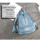 Weiyinxing Denim Canvas Women Backpack Big Capacity High Quality female School Bag Casual Jeans Travel shoulder Bag Rucksack Mochila
