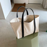 weiyinxing Canvas Large Capacity Tote Women Handbags Simple Lady Hand Bags Female Big Shopper Bag Students Books Bag Purses 2023