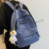 Weiyinxing Girl Green School Bag Small Cute Lady Backpack Waterproof Nylon Female Kawaii Bag College Student Women Backpack Fashion