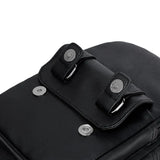 Weiyinxing Fashion Men Leather Backpack Small Shoulder Bags for Male High Quality Pu Mini Crossbody Bag Black New Designer Travel Bag