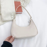 Weiyinxing Women's Bag Handle Bag Women Retro Handbags PU Leather Shoulder Totes Underarm Hobos Bags Clutch Top Handle Bag Female Small Bag