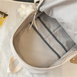 weiyinxing Fashion Girls School Bag Cute Simple Design Cotton Women Backpack Student Laptop Rucksack Femal Kawaii Travel Mochila