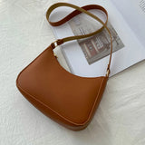 Weiyinxing Women's Bag Handle Bag Women Retro Handbags PU Leather Shoulder Totes Underarm Hobos Bags Clutch Top Handle Bag Female Small Bag