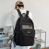 weiyinxing Color Waterproof Nylon Women Backpack Female High Quality Travel Bag Big Book Bag Black Book Bag School Backpack for Girls