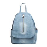 Weiyinxing Denim Canvas Women Backpack Big Capacity High Quality female School Bag Casual Jeans Travel shoulder Bag Rucksack Mochila