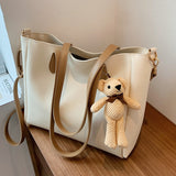 Weiyinxing Capacity Women's Commuting Bag 2024 New Large Capacity Fashion Women's Shoulder Bag Versatile Niche Design Tote Bag