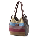 Weiyinxing New Single Shoulder Bag Women's Bag Trend Versatile Simple Fashion Korean Version Of Large Capacity Portable Canvas Bag