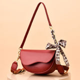 Weiyinxing Light Luxury Women's Bag 2024 Autumn / Winter New Fashion Armpit Saddle Bag Korean Version Simple Casual Shoulder Cross-Body Bag