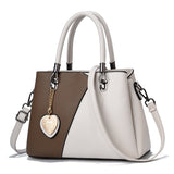 Weiyinxing Minister Female Bag] Simple Casual Mother Bag Atmosphere Lady Handbag Korean Version Of The Color One-Shoulder Cross-Body Bag Tide