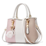 Weiyinxing [Women's Bag] 2024 New Fashion Atmosphere Women's Handbag Korean Version Large Capacity Middle-Aged Single Shoulder Span Bag