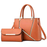 Weiyinxing [Women's Bag] 2024 New Son Mother Bag Lady Large Capacity Handbag Middle-Aged Mother One-Shoulder Cross-Body Bag